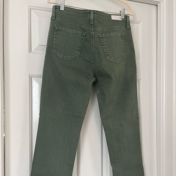 AG Jeans, The Isabelle Button-up, color Sulfur Fresh Thyme, size 29 - Picture 4 of 7